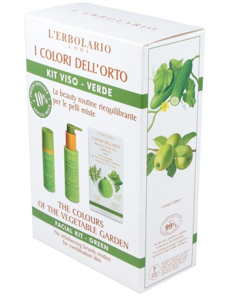 Colores Del Huerto Kit Cara Detergente Crema Masca