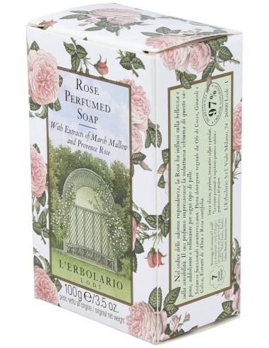 Rosa Jabon Pastilla 100Gr.