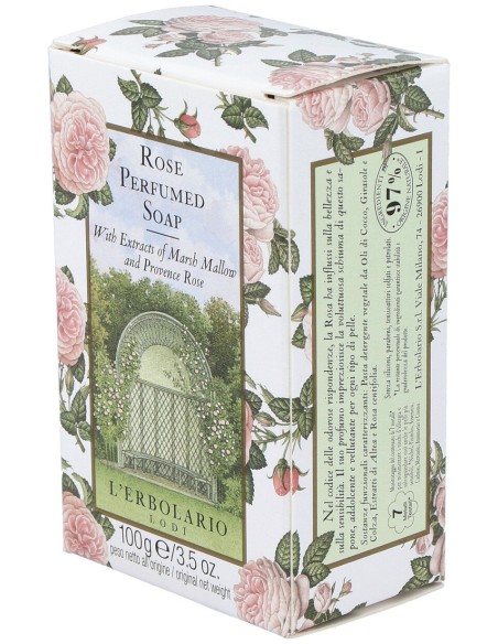 Rosa Jabon Pastilla 100Gr.