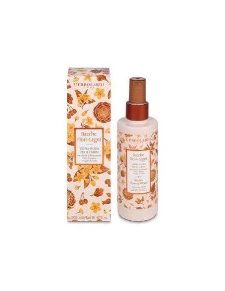 Bayas Flores Crema Perfumada Cuerpo 200Ml.