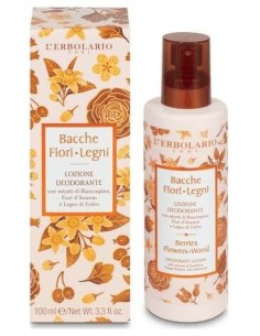 L'Erbolario Bayas Flores Desodorante Locion 100Ml