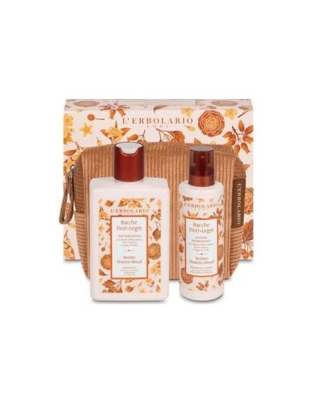 Bayas Flores Madera Cedro Gel Baño+Desodorante