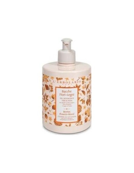 L'Erbolario Bayas Flores Gel Detergente Cara Y Manos 500Ml