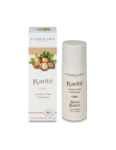 L'Erbolario Karité Crema Nutritiva De Cara 50Ml