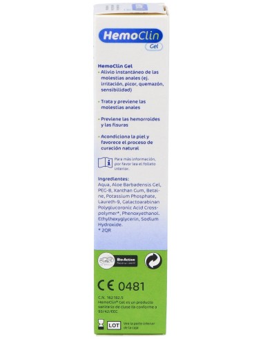 Hemoclin Gel Hemorroidal 37G
