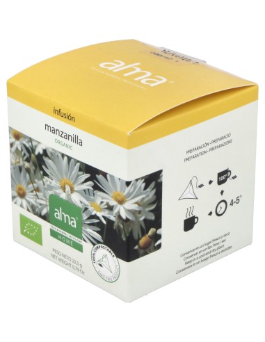 Manzanilla Infusion 15Piramides. Eco Vegan