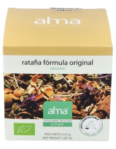 Alma Home Ratafia Infusión Pirámides Eco Vegan 15Uds