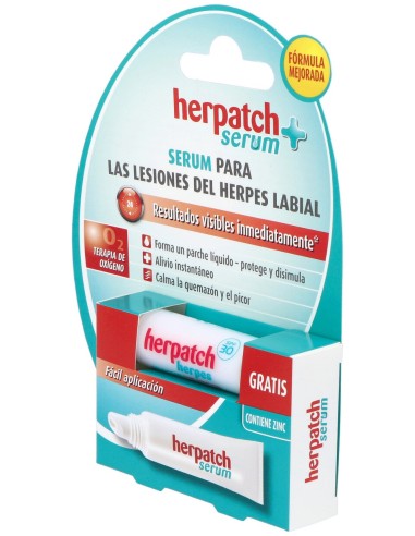 Herpatch Serum 5Ml. Prevent Labial 4,8Gr.