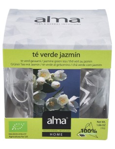 Te Verde Jazmin Infusion 15Piramides. Eco Vegan