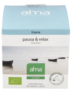 Tisana Relax Infusion 15Piramides. Eco Vegan