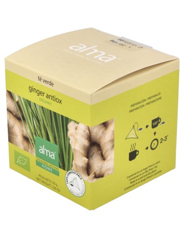 Te Verde Ginger Antiox Infusion 15Piramides.Eco