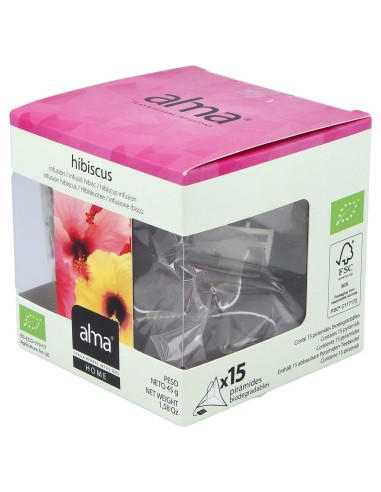 Hibiscus Infusion 15Piramides. Eco Vegan