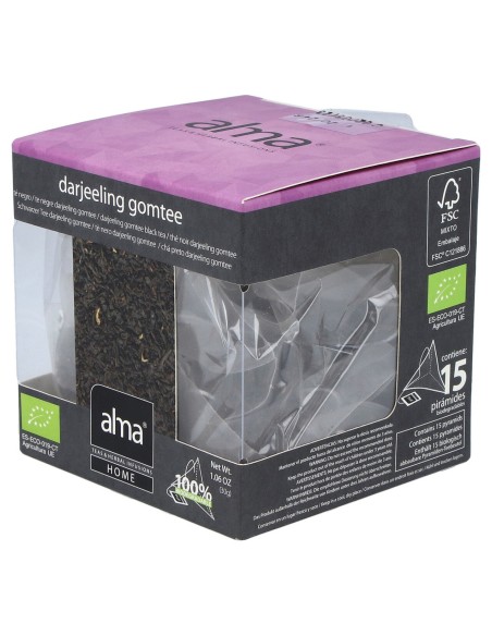 Alma Home Te Darjeeling Infusion Eco 15 Sobres