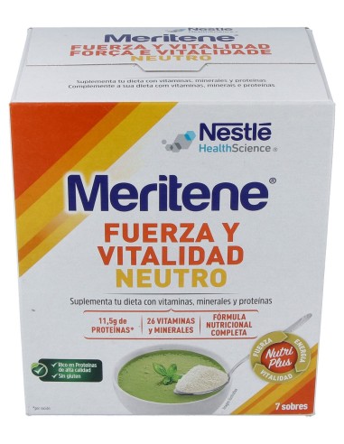 Meritene Neutro Al Plato 7 X 50 Gramos