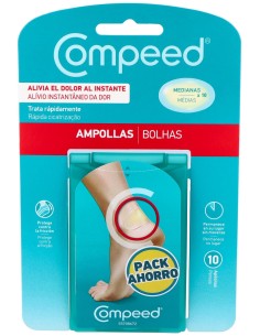 Compeed® Pack Apósitos Ampollas T-Medio 10Uds