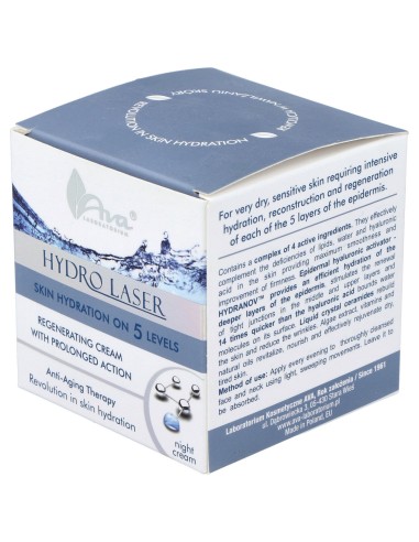Ava Hydro Laser Crema Regeneradora Noche Efecto...