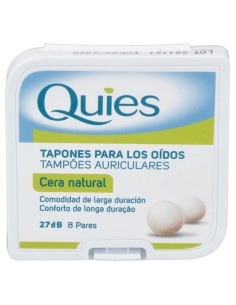 Tapones Para Los Oidos Cera Natural 16Ud. Quies