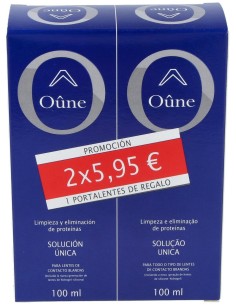 Oune Solucion Unica Lentillas Pack Viaje 2X100Ml