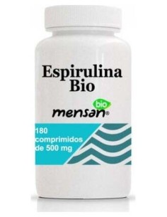 Mensan Espirulina 500Mg 180Caps