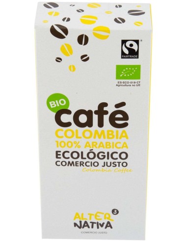 Alternativa3 Cafe Molido Colombia Arabica 250G