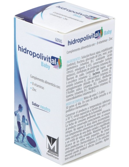 Hidropolivital Baby Gotas 10 Ml