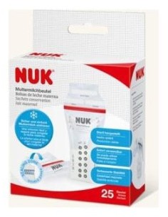 Nuk Bolsas De Leche Materna 25Uds