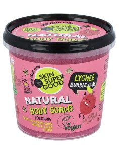 Planeta Orgánica Body Scrub Lychee Bubble Gum 360Ml