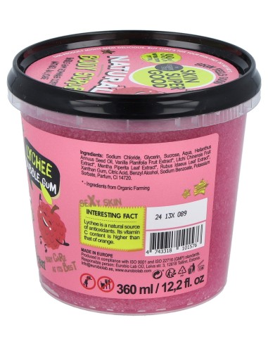 Planeta Orgánica Body Scrub Lychee Bubble Gum...