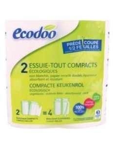 Ecodoo Papel De Cocina Reciclado 2Uds