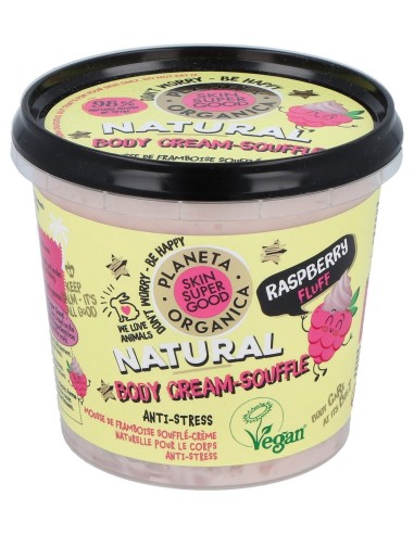 Planeta Orgánica Body Cream-Souffle Raspberry...