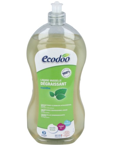 Ecodoo Lavavajilla Desengrasante Menta Eco 1L