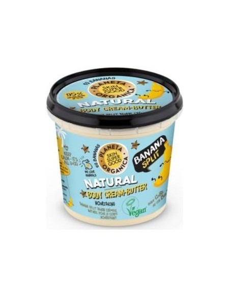 Planeta Orgánica Body Cream-Butter Banana Split 360Ml