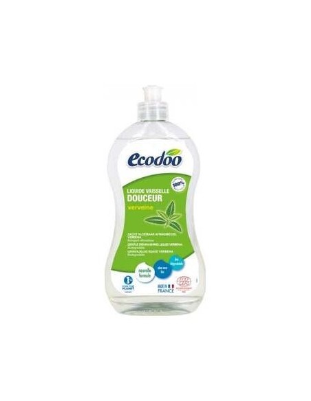 Ecodoo Lavavajillas Suave Aloe Vera Verbena 500Ml