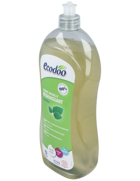 Ecodoo Lavavajilla Desengrasante Menta Eco 1L
