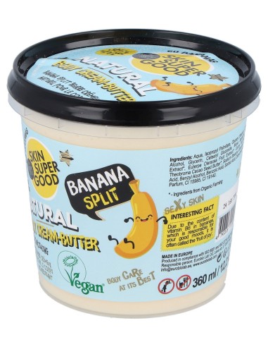 Planeta Orgánica Body Cream-Butter Banana Split...