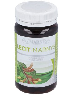 Lecit Marnys Lecitina De Soja 500Mg 150Cap.