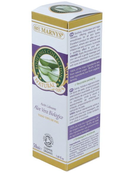 Marnys Aceite Calmante Aloe Vera Spray 50 Ml