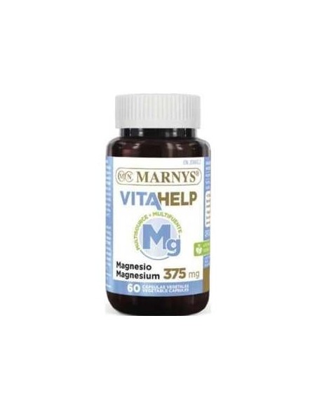 Marnys Magnesio 375Mg Línea Vitahelp 60Caps