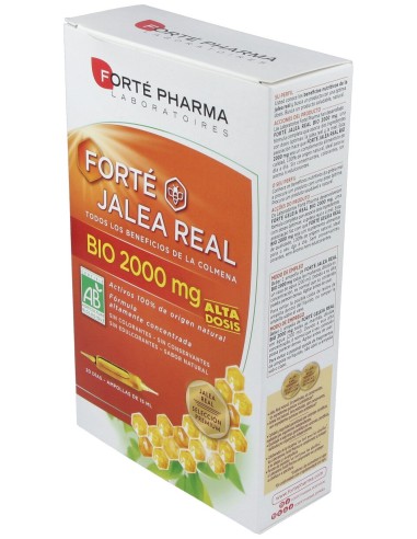 Forté Pharma Jalea Real 2000Mg 20 Viales
