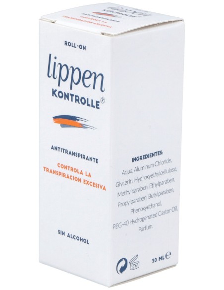 Lippen Kontrolle Desodorante Antitranspirante 30Ml