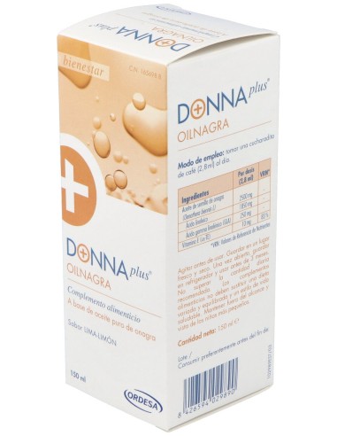 Donnaplus+ Aceite De Onagra 150Ml