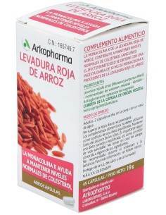 Arkopharma Arkocaps Levadura Roja Arroz 45Caps