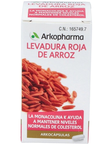 Arkopharma Arkocaps Levadura Roja Arroz 45Caps