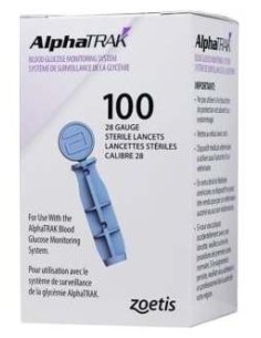 Alphatrak 2 Lanceta 100Ud