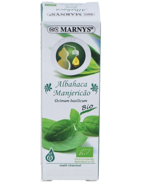 Marnys Estuche  Aceite Esencial Alimentario De Albahaca Bio 15Ml