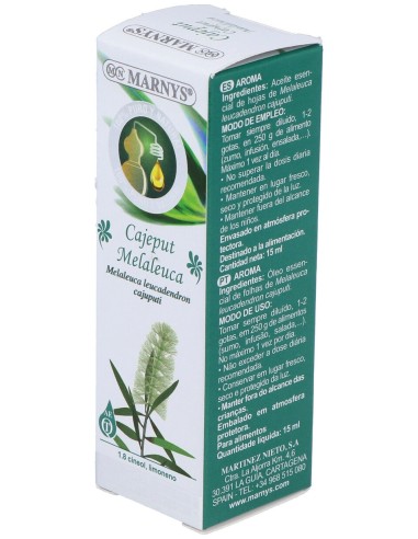 Marnys Aceite Esencial Alimentario De Cajeput...