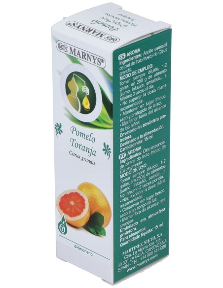 Marnys Aceite Esencial Alimentario De Pomelo Estuche 15Ml