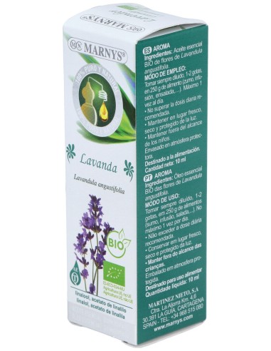 Marnys Lavanda Aceite Esencial Quimiotipado Bio...