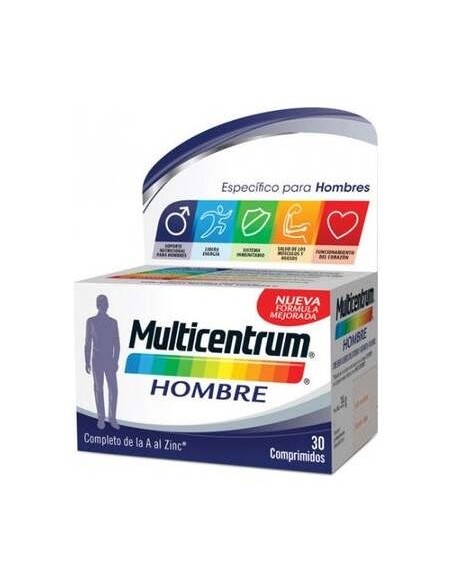 Multicentrum Hombre 30 Comprimidos.