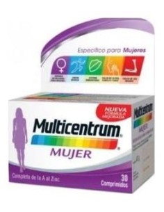 Multicentrum Mujer 30 Comprimidos